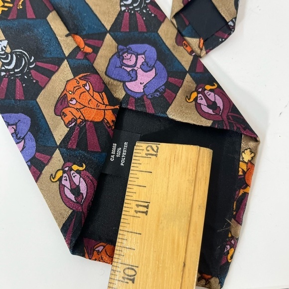 Vintage 90s Disney's The Lion King Tie Necktie Novelty Ties Animal Africa Canada - Picture 4 of 8